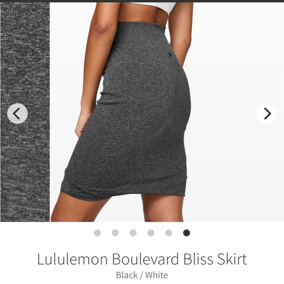 Lululemon boulevard Bliss Skirt size 6 NWT - Picture 3 of 5